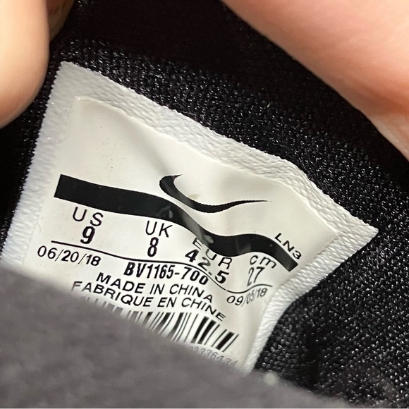 Nike Air‎ Max Speed turf Steelers black yellow white womens size 9 2018 athletic - Picture 9 of 9